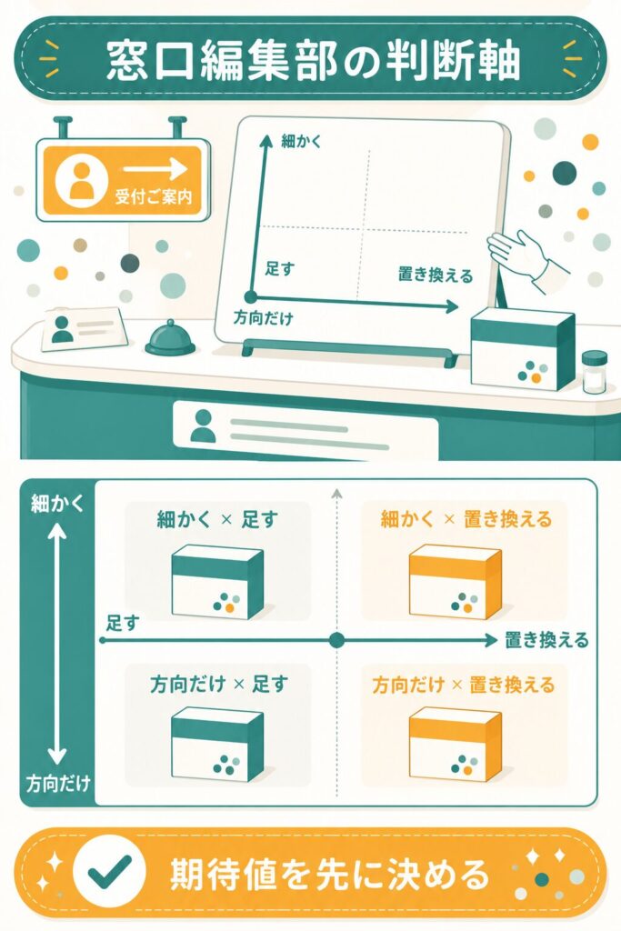 求める粒度で選ぶ腸内フローラ検査の判断軸マトリクス