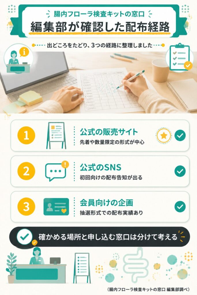 編集部が確認したインナーガーデンのクーポン配布経路3つの図解